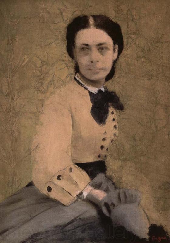 Edgar Degas Princess Pauline de Metternich Norge oil painting art